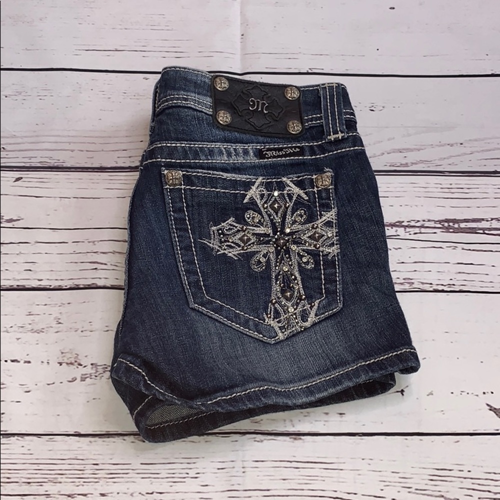 MISS ME jean shorts